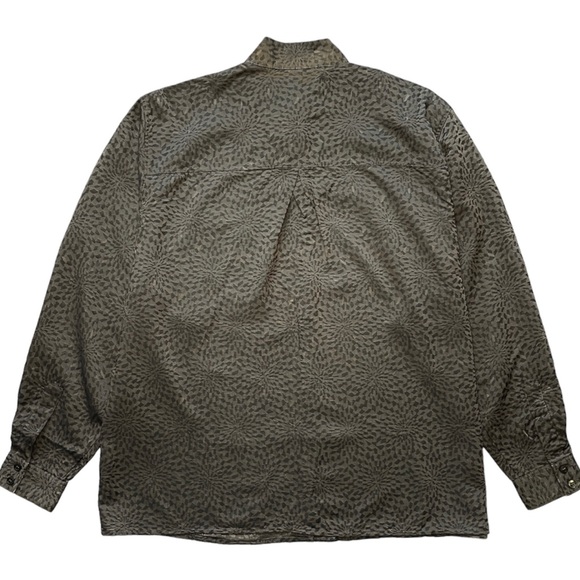 Vintage LIZ CLAIBORNE Womens XL Shirt Sz 14 Blouse Button Up Long Sleeve - Picture 2 of 3